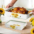 ACMLIFE Ceramic Casserole Dish Set, Ceramic Baking Dish by ACMLIFE