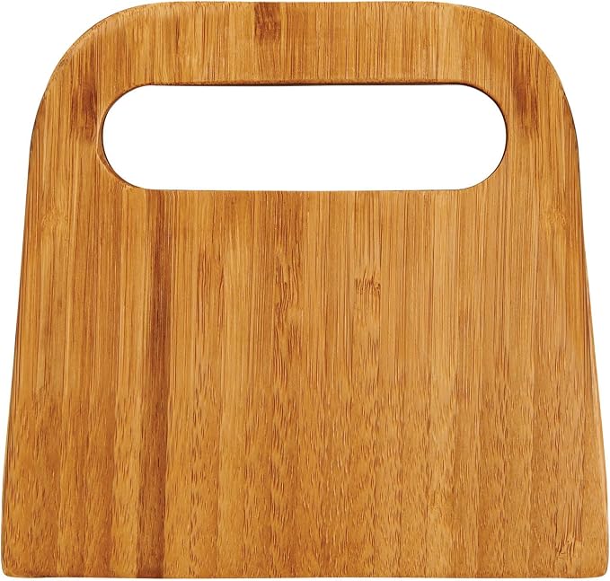 Mrs. Anderson’s Baking Bench Dough Scraper, Natural Bamboo 5.91" x 5.63" by MrsAndersonsBaking