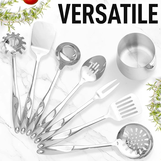 Zulay Kitchen Stainless Steel Cooking Utensil - Image 5