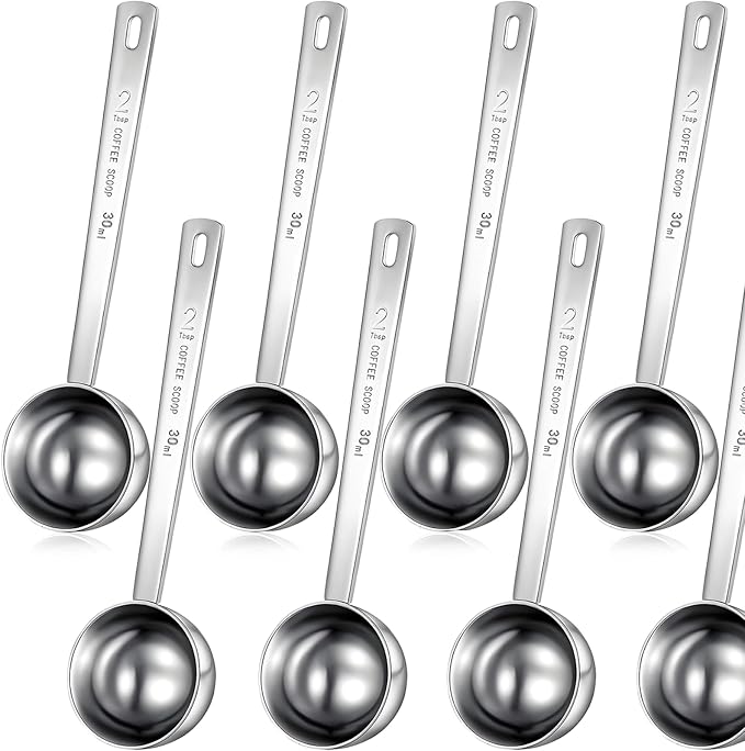 Geiserailie 8 Pcs 2 Tablespoon Scoops by Geiserailie