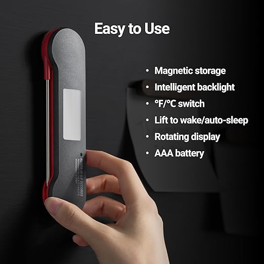 ThermoMaven Professional Meat Thermometer Digital, 0.6 Sec Instant Read - Image 4