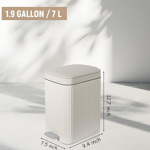 rejomiik Small Bathroom Trash Can - Image 7