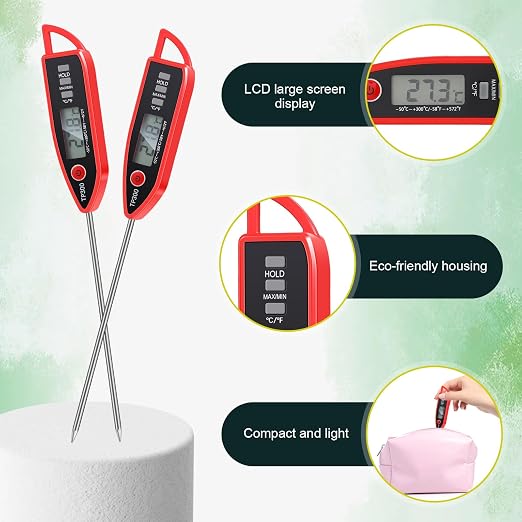 Copkim 6 Set Waterproof Food Thermometer - Image 3