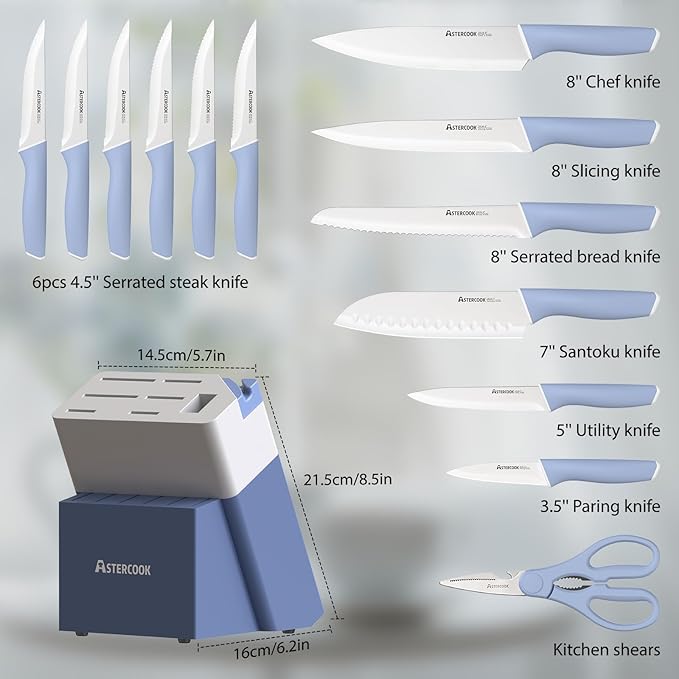 Astercook Kitchen Knife Set - Image 5