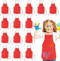 KUUQA 16/24/30/36/40Pcs Kids Apron Painting Aprons by KUUQA