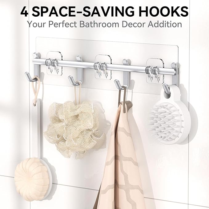 YASONIC Shower Caddy, Large Capacity Bath Organizer - Image 6