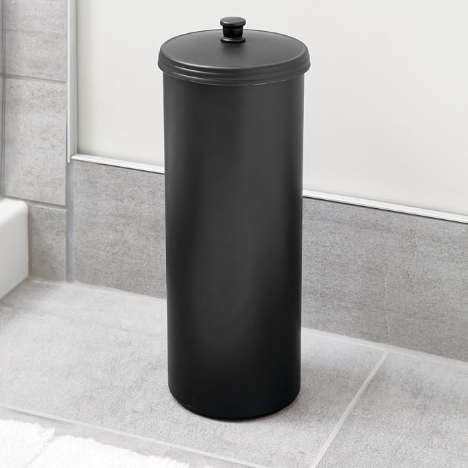 iDesign Freestanding Bathroom Toilet Paper Storage Holder - Image 7
