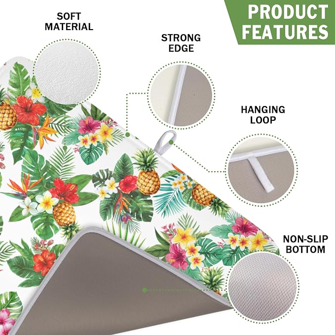 Summer Tropical Dish Drying Mat - Image 3