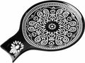 Ceramic Spoon Rest, Cooking Spoon Holder for Kitchen Counter/Stove
