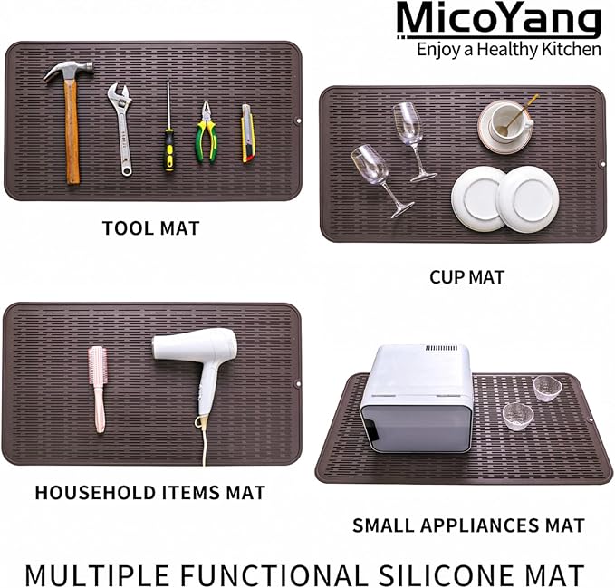 MicoYang Silicone Dish Drying Mat - Image 3