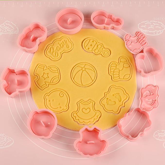Baby Shower Cookie Cutters Set, Cute Cookie Cutters - Image 2