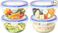 KIGI 4 PACK 20oz Plastic Round Bowls by KIGI
