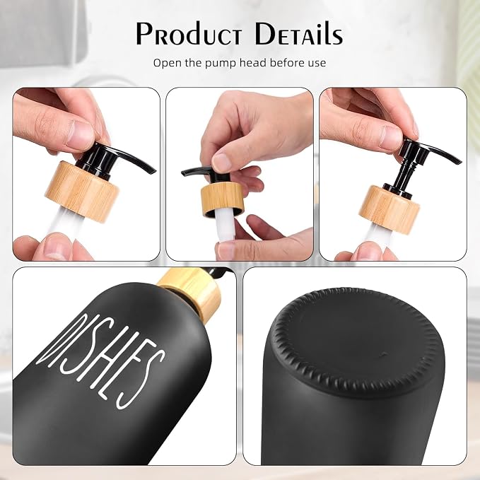 Arktek Glass Soap Dispenser Set - Image 6