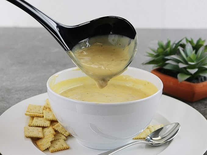 Reston Lloyd Melamine Soup Ladle Kitchen Utensil, Durable BPA-Free Plastic - Image 4