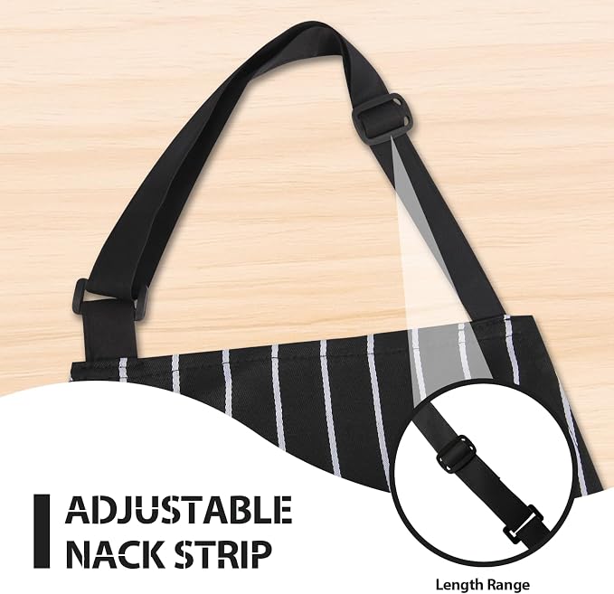 VALOME 2 Pack Kitchen Aprons, Apron - Image 6