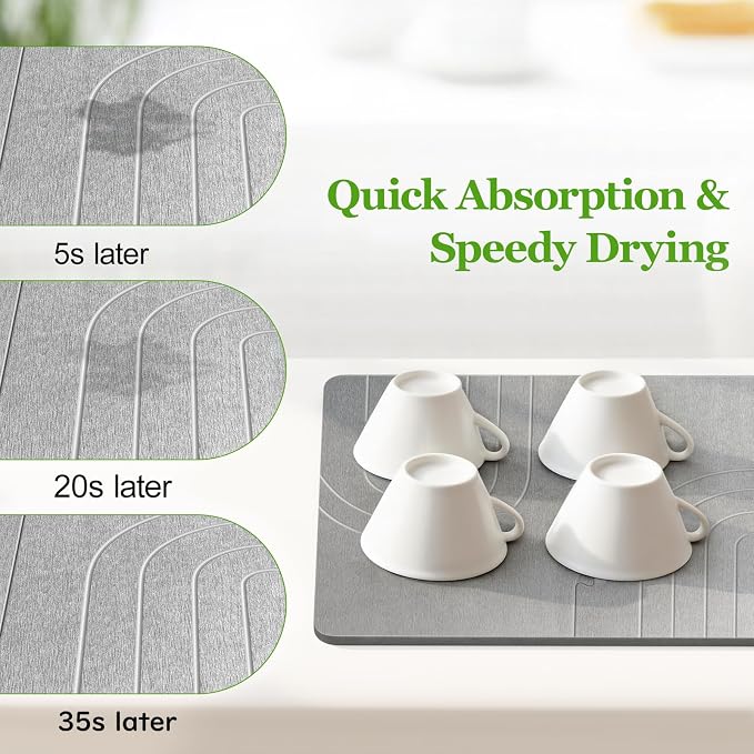 Luxspire Large Stone Drying Mat - Image 3