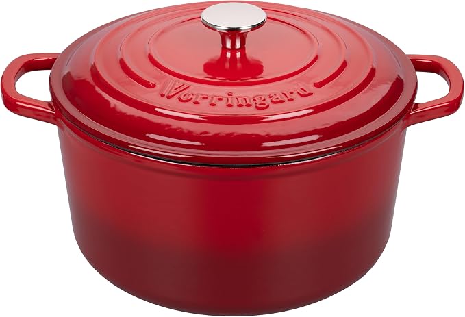 VORRINGARD Enameled Cast Iron Dutch Oven Pot by Unknown