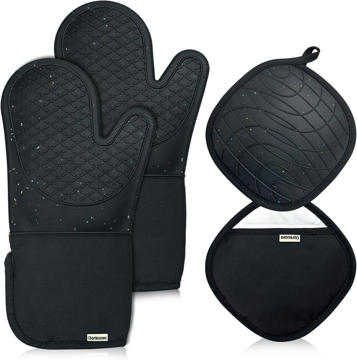 Oven Glove Cute,Cooking Mittens,Oven Mittens for Kitchen,Oven Gloves