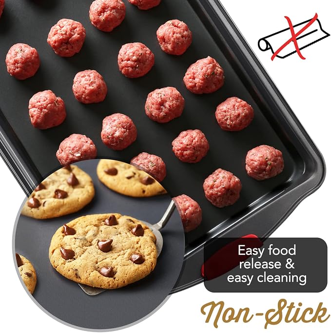 Baking Sheet Set, 2-Piece Cookie Sheet Set - Image 8