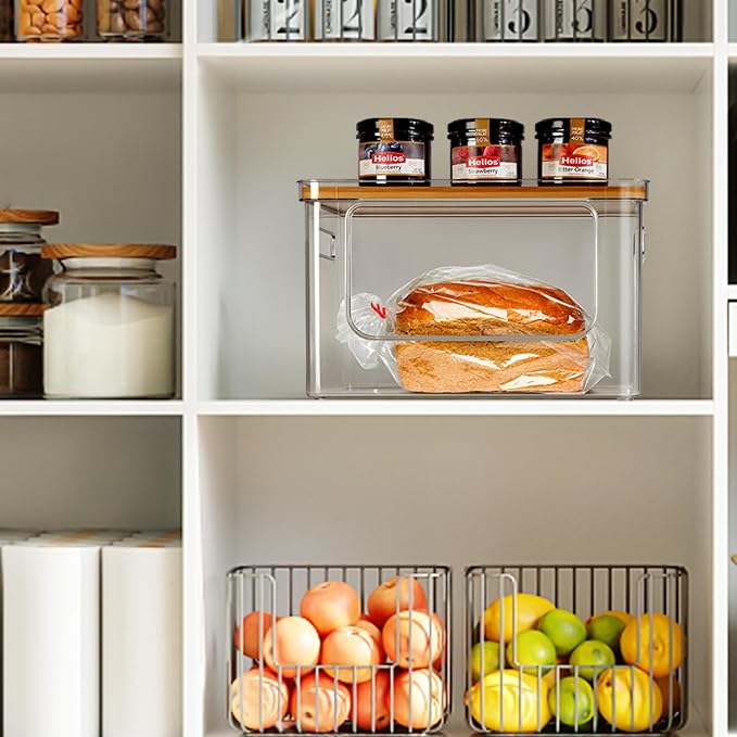 Hudgan Stackable Storage with Bamboo Top - Image 8