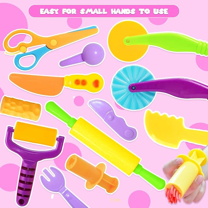 Playdough Tools Set, Creative Play Dough Accessories - Image 5
