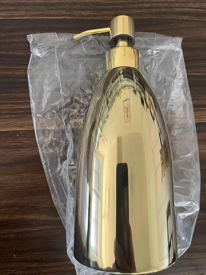 304 Stainless Steel Soap Dispenser 16oz Rust-Proof Liquid Soap Pump Bottle - Image 2
