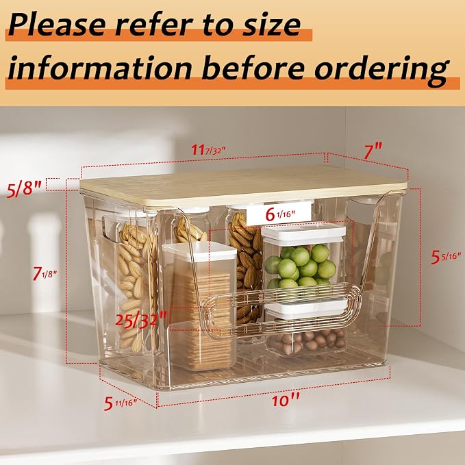 Delamu 2 Set Pantry Organizers and Storage, Trash Bag Holder Under Sink - Image 2