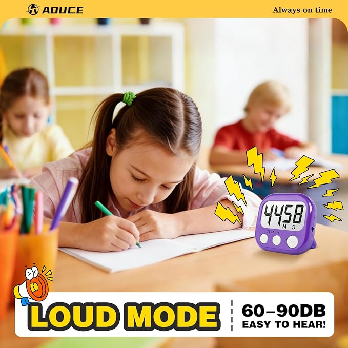 Classroom Timers for Teachers Kids Large Magnetic Digital Timer Teacher - Image 2