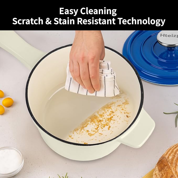 Enameled Cast Iron Sauce Pan - Image 5
