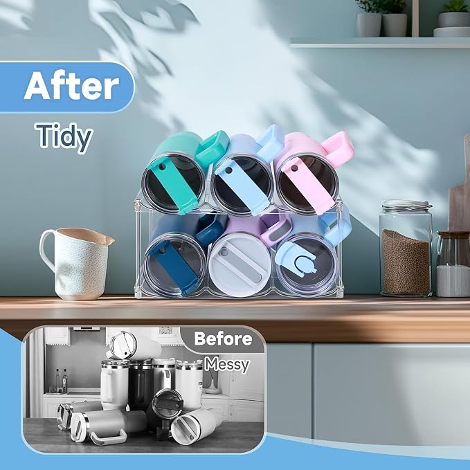 Stackable Water Bottle Organizer - Image 3
