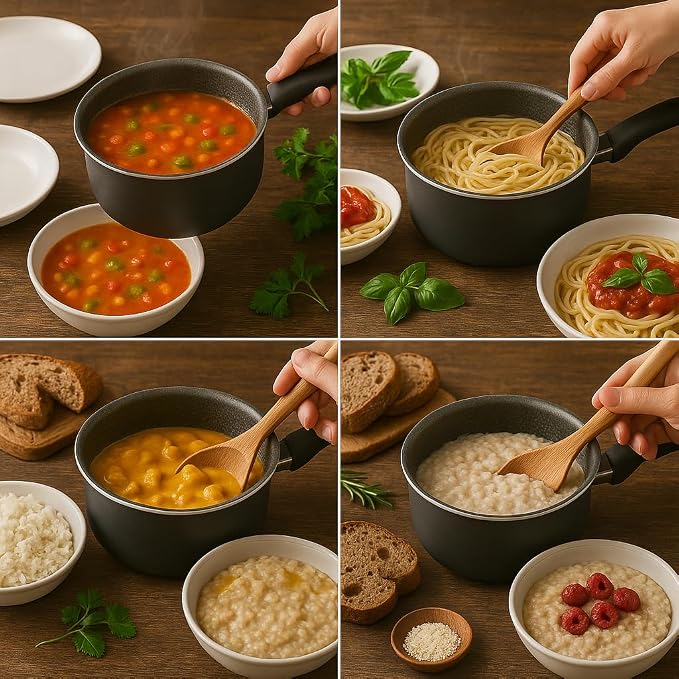 1-Quart Non-Stick Sauce Pan - Image 3