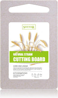 Cutting Board for Kitchen, Wheat Straw Fiber Cutting Board, Dish Washer Safe by zzsbrm
