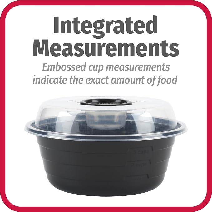 GoodCook 4-Cup Meal Prep Bowls Set - Image 4