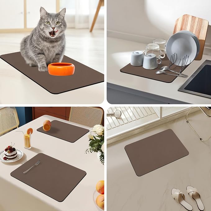 Bloss Absorbent Coffee Mat, Dish Drying Mat - Image 7