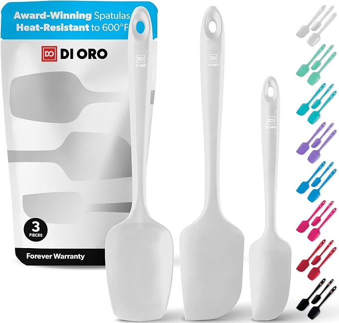 DI ORO Silicone Spatula Set by DIORO