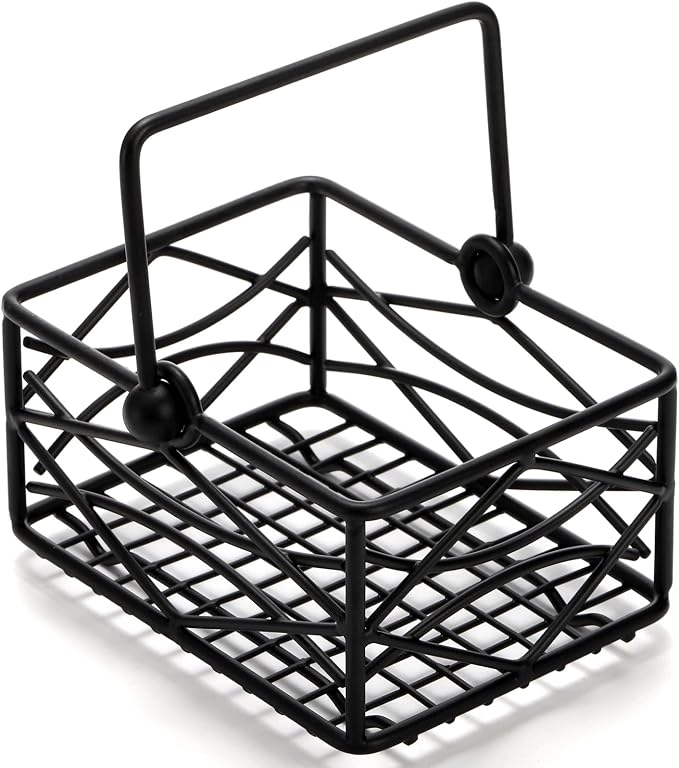 Yarlung 2 Pack Sugar Packet Basket Metal Wire Tea Bag Holder - Image 7