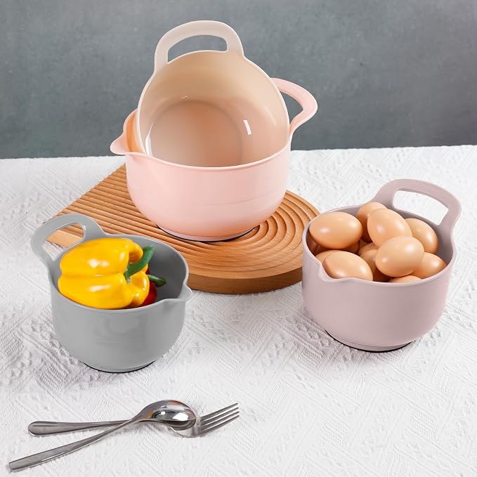 BoxedHome Nesting Plastic Mixing Bowl Set - Image 5