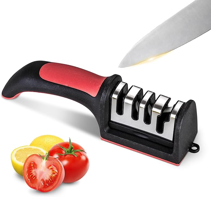 Professional 4-in-1 Knife Sharpener by Linatikou