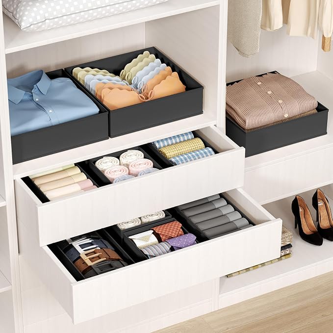 DIMJ Drawer Organizer Clothes Storage - Image 4