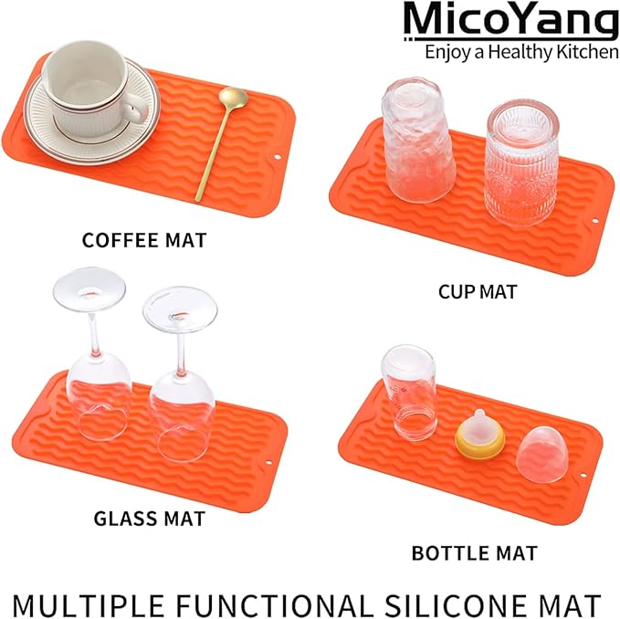 MicoYang Silicone Dish Drying Mat - Image 3