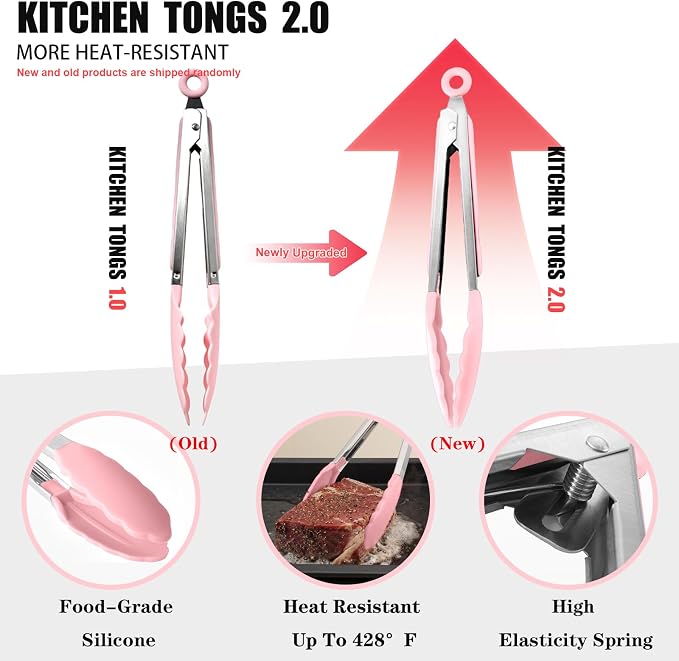 Silicone Kitchen Utensils Set - Image 2