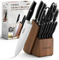 Fikshot Knife Set – German Stainless Steel, Ultra-Sharp, 14-Piece by FIKSHOTKitchenKnifeSet