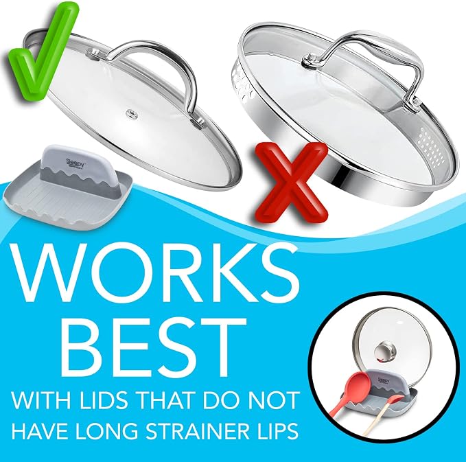 Spoon Rest for Kitchen Counter – Pot Lid Holder and Spoon Holder – Multipurpose - Image 6
