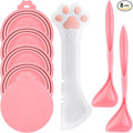 Uiifan Cat Food Lid Cat Food Can Covers Lids 8 Pcs Pet Can Supplies Set 5 by Uiifan
