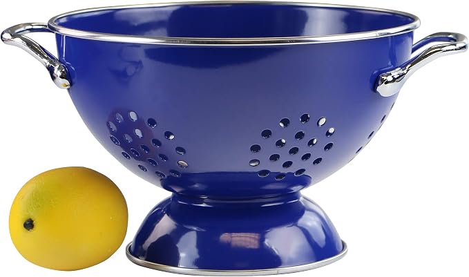 Calypso Basics by Reston Lloyd Powder Coated Enameled Colander, 1.5 Quart - Image 3