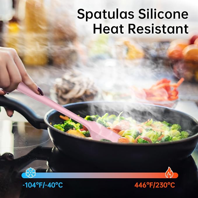 5-Piece Silicone Spatula Set - Image 3