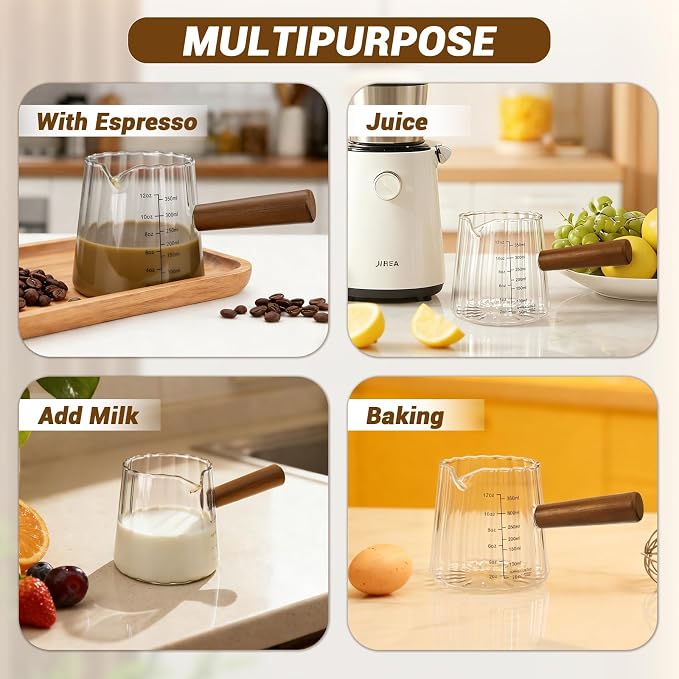 Espresso Measuring Cup 12 Oz, Espresso Glass Cups - Image 7