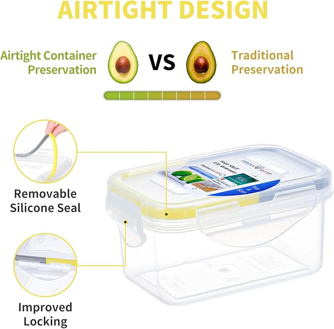 KIGI Small Plastic Food Storage Container - Image 4