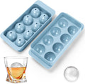 Round Ice Cube Mold, Circle Ice Cube Tray by Aibirui