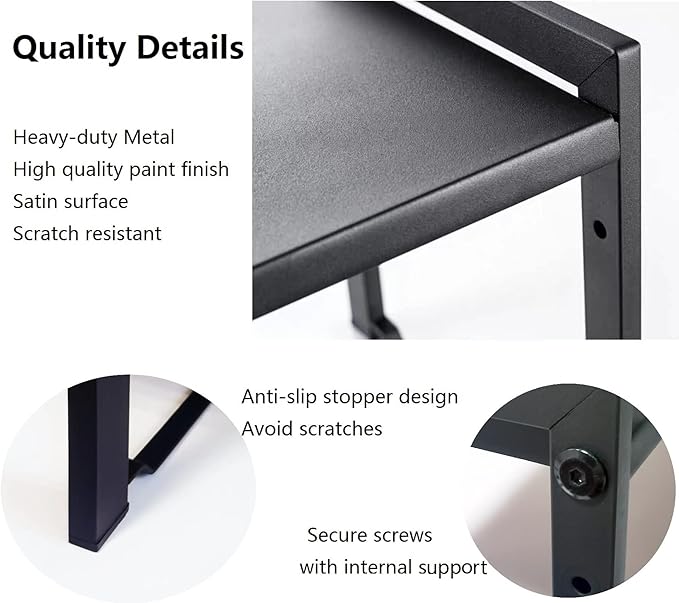 Expandable Cabinet Shelf Organizer 16-26" L Stackable Kitchen Counter Shelf - Image 4